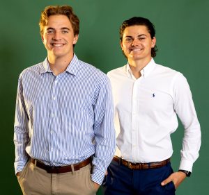 Co-founders of Quickie, William Tregenza (left) and Matthew Menno (right). Photo by Ruby Wallau.
